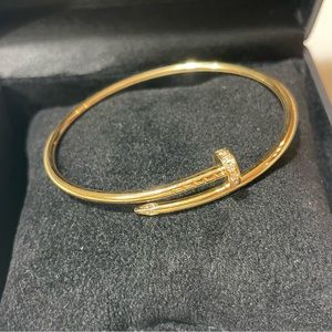 Cartier Un Clou Bracelet Small Model size 15